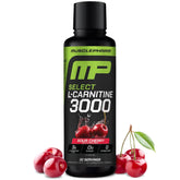 MusclePharm L-Carnitine 3000 bottle on display for energy support