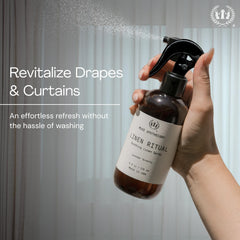 Muse Apothecary Linen Ritual, vaporizacion en sábanas para aroma relajante.