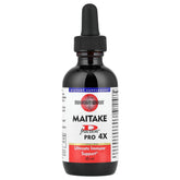 Mushroom Wisdom Maitake D Fraction Pro 4X bottle for convenient daily tincture use.