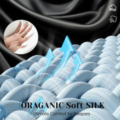 MUSICOZY 3D ergonomic design provides eye comfort and pressure-free sleep.