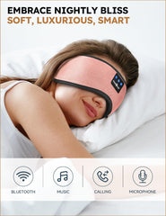 MUSICOZY Bluetooth 5.4 headband with HD speakers delivers clear sound in bed