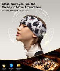 MUSICOZY Sleep Headband battery life up to 14 hours with quick charge.