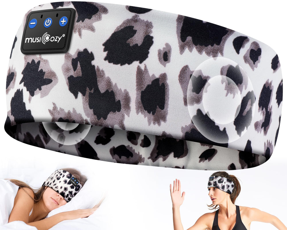 MUSICOZY Sleep Headband with Bluetooth setup for wireless listening on the go.