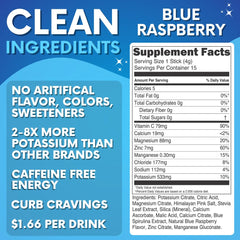 My Adventure to Fit Zero Sugar Blue Raspberry powder-tub-front for convenient hydration