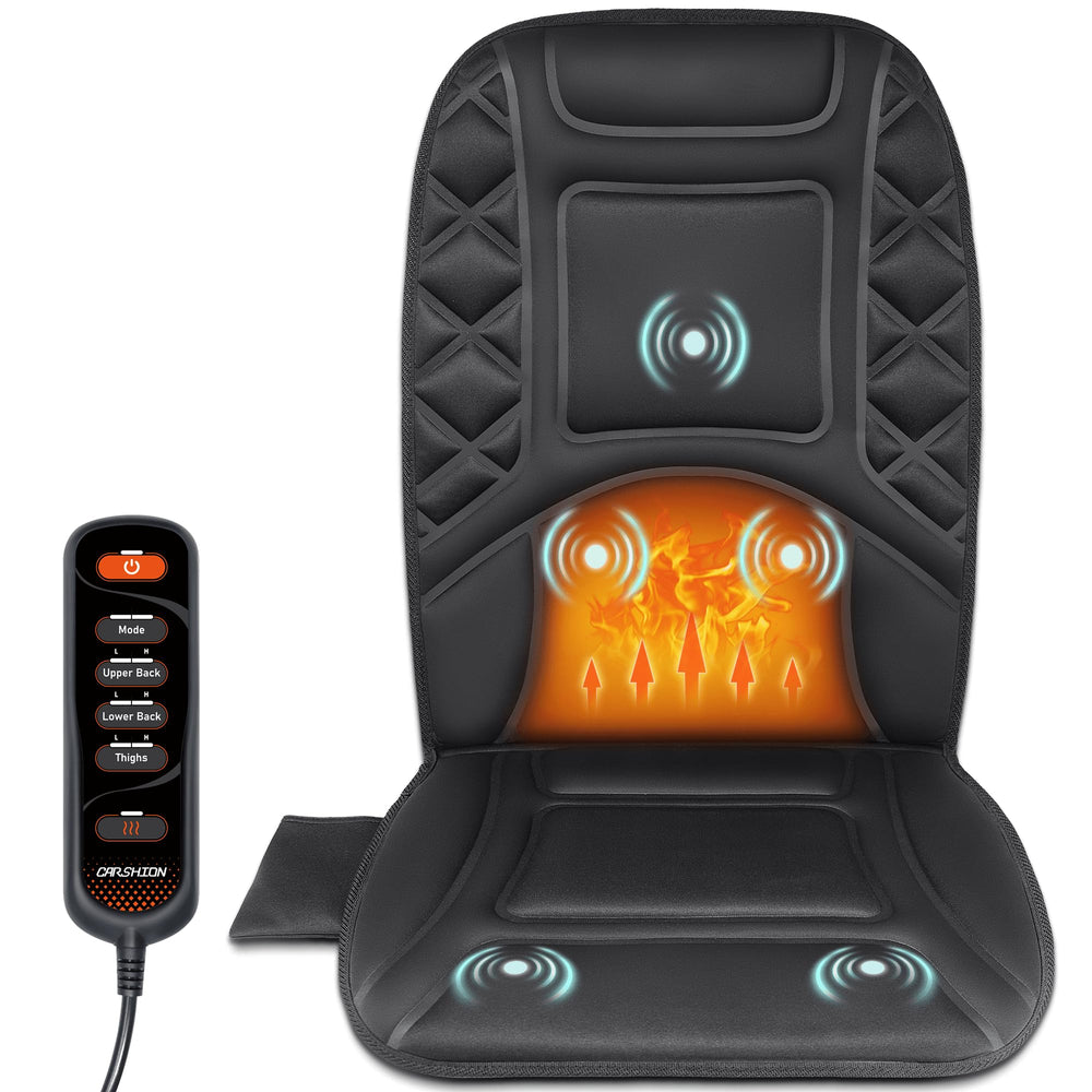 Mynt heated massage chair pad back massage for comfort