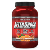 Myogenix Aftershock orange creamsicle powder ready to mix for post-workout refuel