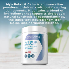 MYOXCIENCE Myo Relax & Calm cherry-scoop serving for easy daily use