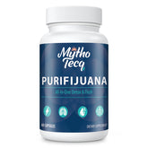 MythoTecq detox bottle front showing premium herbal blend for daily wellness