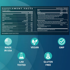 MythoTecq detox bottle front view packaging for convenient detox routine.