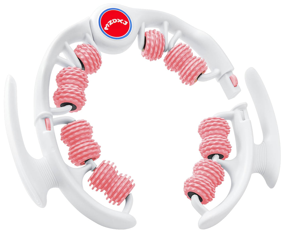 MZDXJ cellulite massage tool with 360° contour hug around the waist for targeted fascia care.