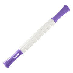 MZDXJ Muscle Roller Stick 18-inch pearl-white finish for deep tissue relief.
