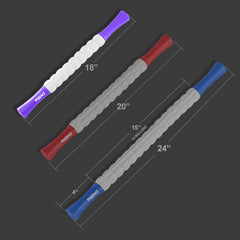 Using the MZDXJ roller on back muscles after workouts.