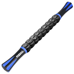 MZDXJ Muscle Roller Stick, front view, 18-inch length, ideal for deep tissue targeting.