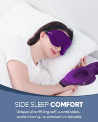 MZOO 15° curved sides minimize bulge for better comfort during sleep.
