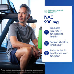 NAC capsules pour by Pure Encapsulations for easy daily supplementation.