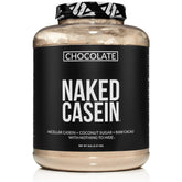 NAKED Chocolate Casein tub 5lb for clean protein and easy mixing