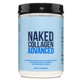 NAKED Collagen Advanced grass-fed powder blends into morning coffee