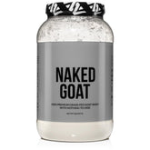 NAKED Goat whey powder bulk bag showing pure ingredients for convenient protein supplementation.