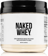 NAKED Whey 1lb front packaging showing clean label and minimal ingredients.