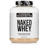 NAKED Whey Chocolate Peanut Butter powder base for a protein-packed shake.