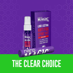 Nano Magic travel pouch keeps the kit organized for travel.