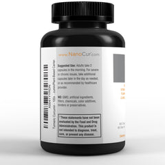 Nanocur plant-based carrier illustration highlights natural delivery.