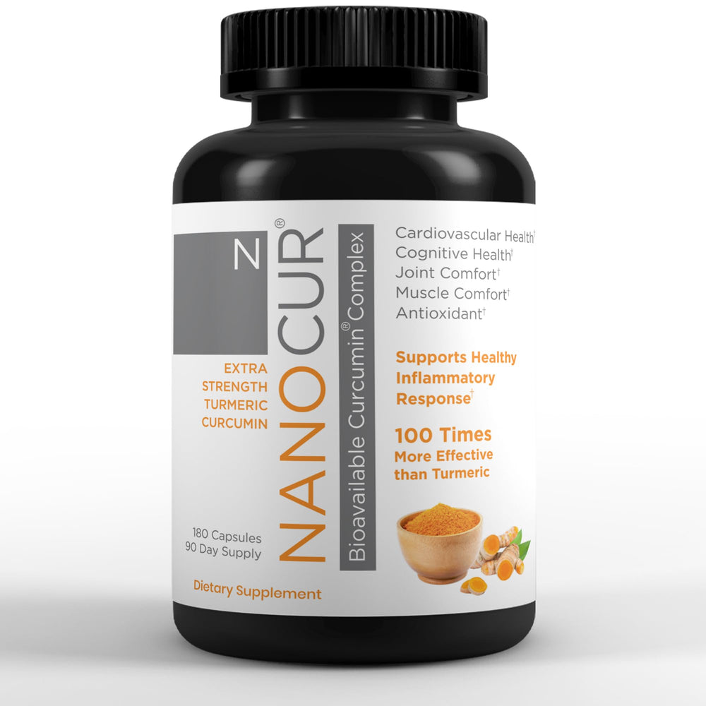 Nanocur Turmeric Curcumin bottle ready for daily joint support.