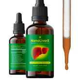 NANOREVIVE NanoLiverX bottle front highlighting liver support ingredients