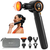 NAPRE heat head delivers soothing warmth for targeted muscle relaxation.