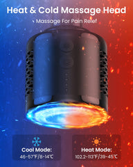 Napre foldable design enables compact storage and easy travel with the massager.