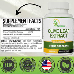 Naravis capsules close-up showing vegan, gluten-free formula.