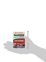 NasalCEASE all-natural calcium alginate pack offering gentle, absorbent care