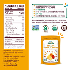 NATIERRA mango chunks provide a naturally sweet crunch for lunch, snack time.