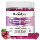 NATISLAND menopause gummies for hot flashes provide gentle, daytime support