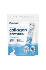 NativePath collagen stick pack closeup for on-the-go supplementation.