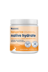 NativePath Native Hydrate Tangerine tub offers refreshing hydration