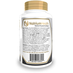 Natrium Health Ginger extract close-up highlights flavor and potential after-drink digestive comfort.