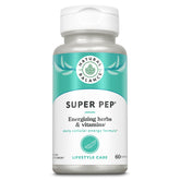 Natural Balance Super Pep bottle front view, a convenient daytime energy boost for busy days