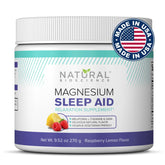 Natural BioScience Magnesium Sleep Night Time Powder bottle ready for bedtime relaxation