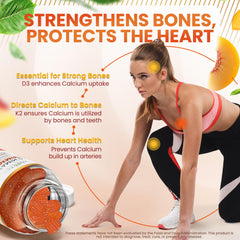 Natural BioScience pouring gummies into a glass for daily supplementation
