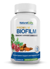 Natural Cure Labs Biofilm Complex bottle with label for digestive wellness