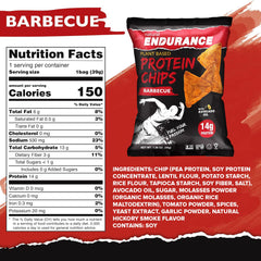 Natural Endurance Barbecue Chips crisp closeup highlighting crunchy texture.