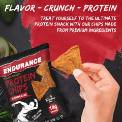 Natural Endurance Barbecue Chips on-the-go pack ready for active days.