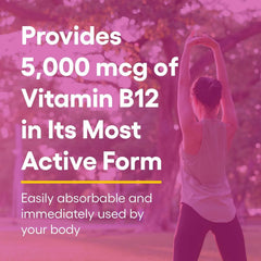 Packaging for Natural Factors B12 chewables highlights convenience.