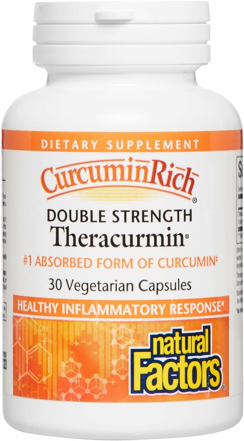 Natural Factors CurcuminRich bottle front view for daily antioxidant support