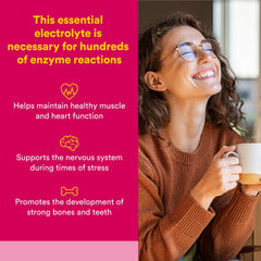 Natural Factors Magnesium Citrate capsules close up showing easy to swallow form