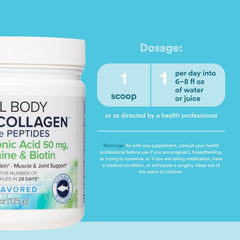 Natural Factors collagen powder stirred into coffee for convenient daily use