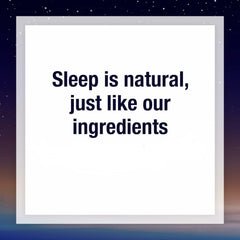 Natural Factors Tranquil Sleep melatonin ingredient promotes regular sleep rhythms.
