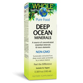 Natural Factors Whole Earth & Sea Deep Ocean Minerals bottle provides daily mineral support