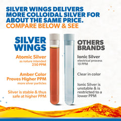 Natural Path Silver Wings dropper for controlled, easy daily use.
